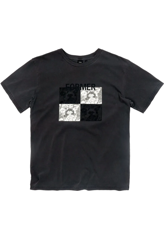 Former Merchandise Dire Tee Washed Black - ARROW & BEAST