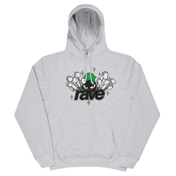 Rave Skateboards - GHOS HOODIE SPORT GREY - SPORT GREY - ARROW & BEAST