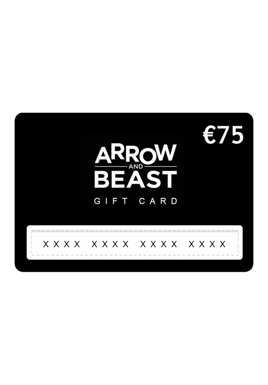 ARROW & BEAST Gift Card 75€ ONLINE + STUTTGART - ARROW & BEAST