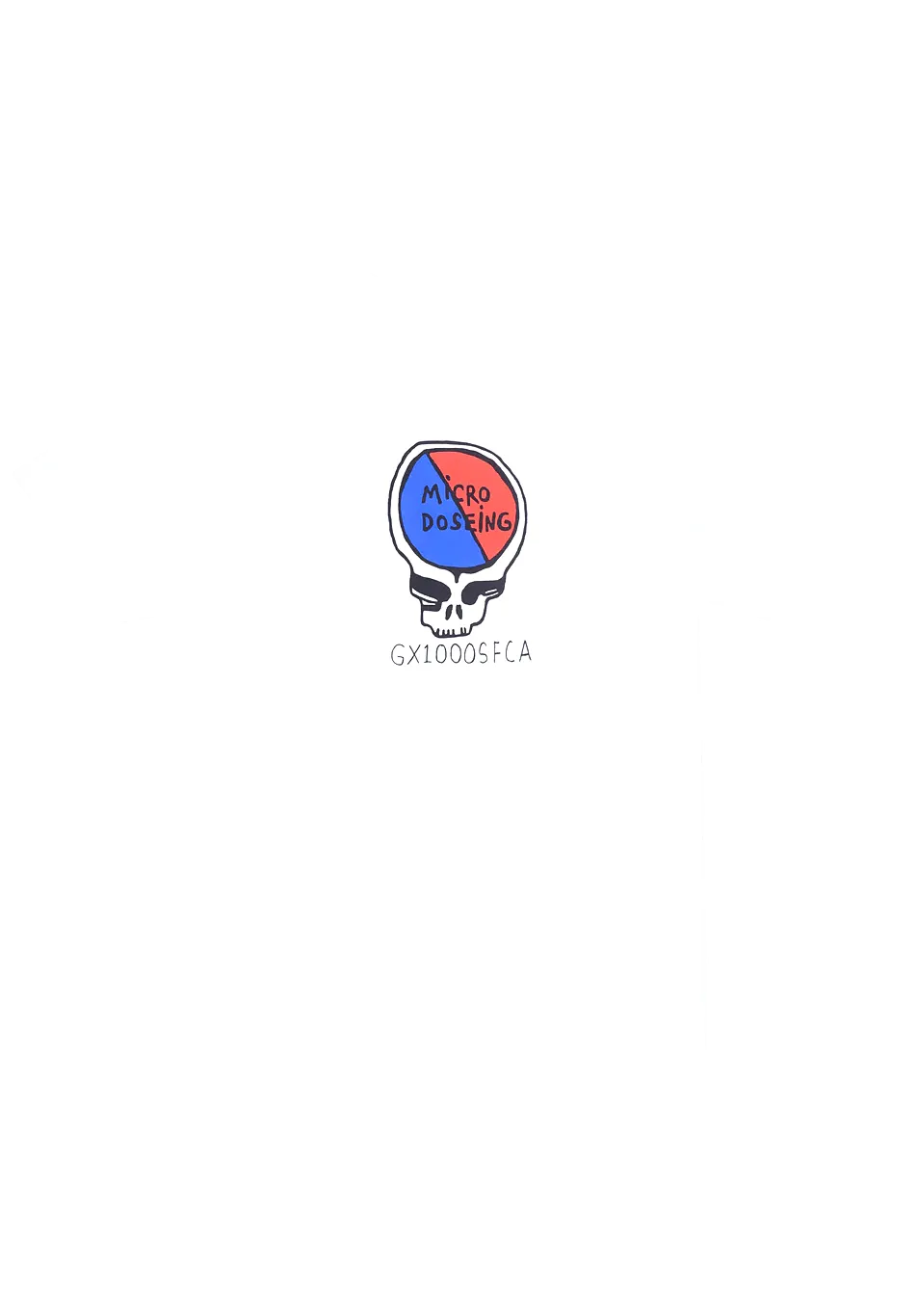 GX1000 No Micro Dose Tee White