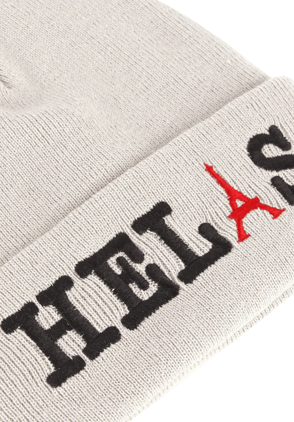 Hélas Limited Tourist Beanie Natural White - ARROW & BEAST