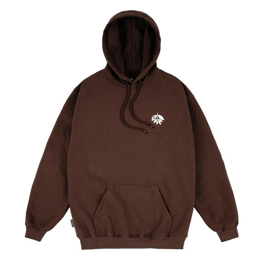 Magenta Skateboards - INVERT PLANT HOODIE - CHOCOLATE - Chocolate - ARROW & BEAST