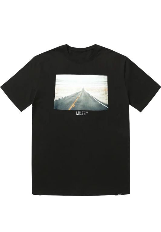 Miles Griptape - HIT THE ROAD TEE black - ARROW & BEAST