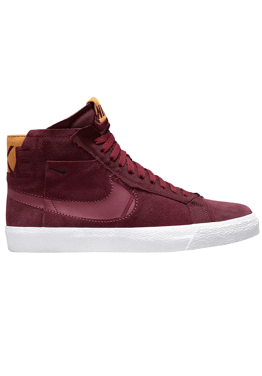 Nike SB Zoom Blazer Mid Premium Shoe Maroon DV7898-600