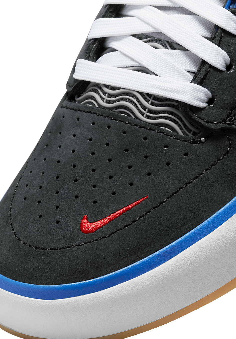 Nike SB Ishod x NBA Premium Shoe Black Blue Red - ARROW & BEAST
