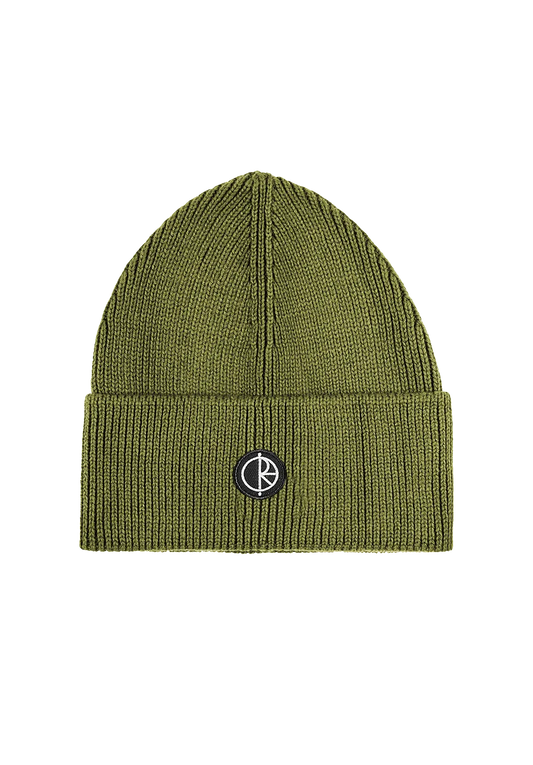 Polar Skate Co. Dry Cotton Beanie Army Green - ARROW & BEAST