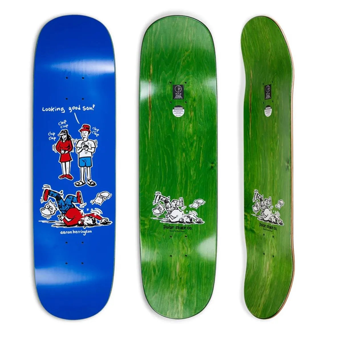 Polar Skate Co. - AARON HERRINGTON - Looking Good Son - ARROW & BEAST