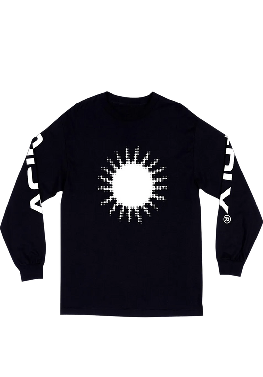 Quasi Skateboards Acid Ply Long Sleeve Black