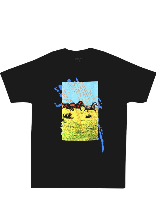Quasi Skateboards Pax Tee Black