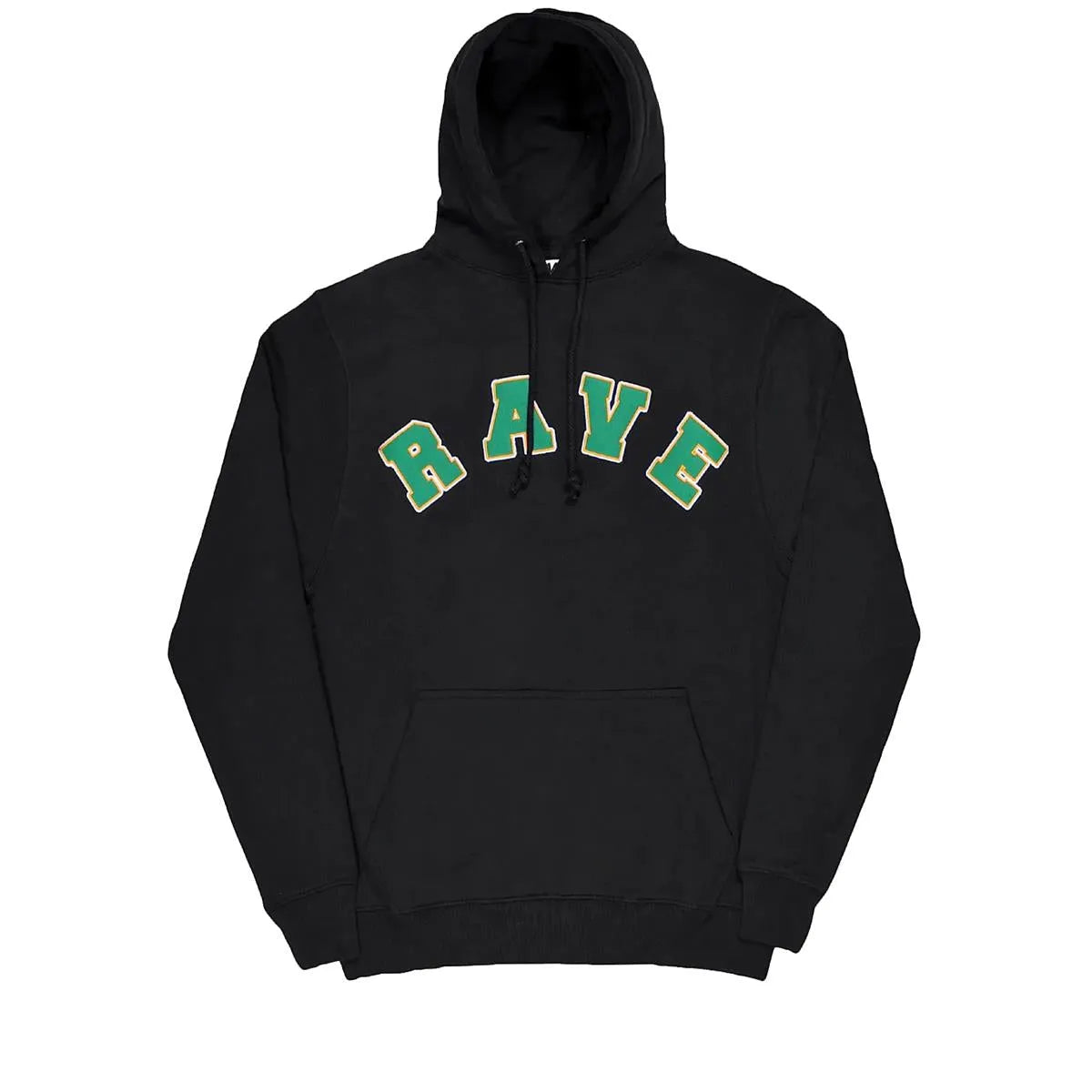 Rave Skateboards - The Faculty Heavy Hoodie black - ARROW & BEAST