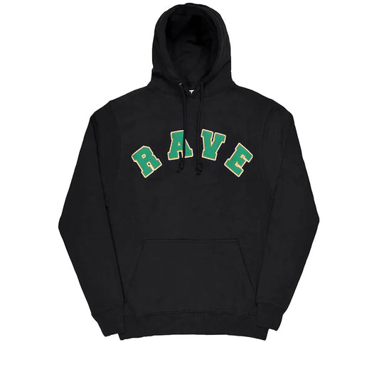 Rave Skateboards - The Faculty Heavy Hoodie black - ARROW & BEAST