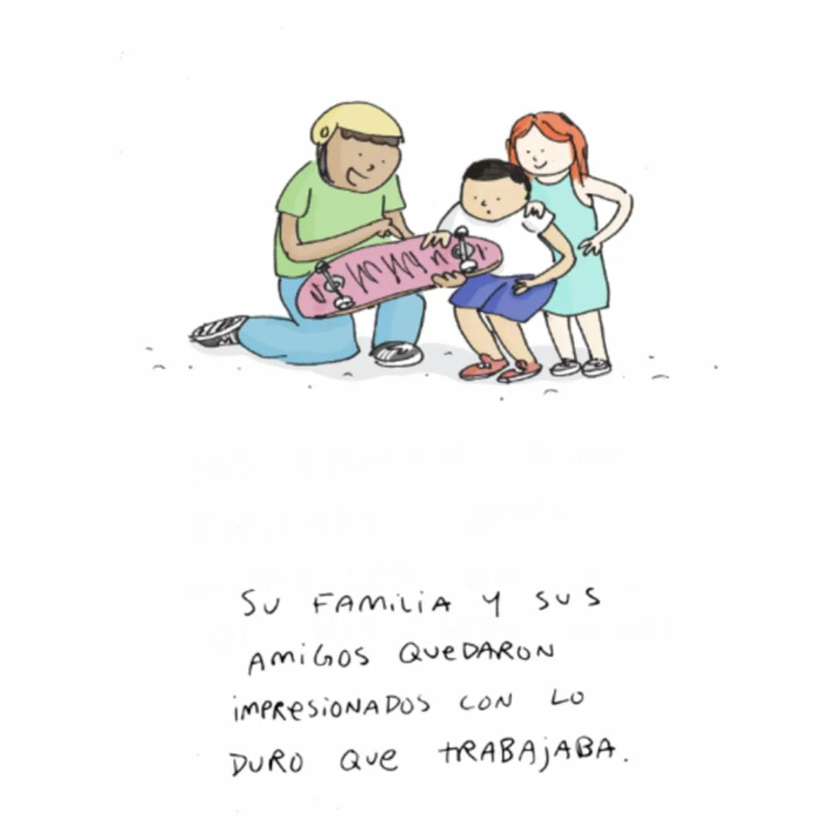 My First Skateboard Book Spanish Version - ARROW & BEAST