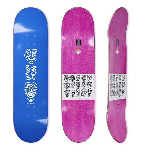 Polar Skate Co. - Shin Sanbongi -faces Blue - ARROW & BEAST
