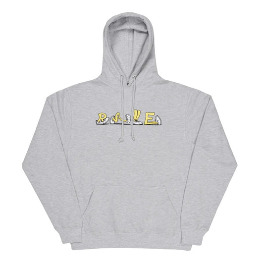 Rave Skateboards - Start Go Heavy Hoodie Sport Grey - ARROW & BEAST