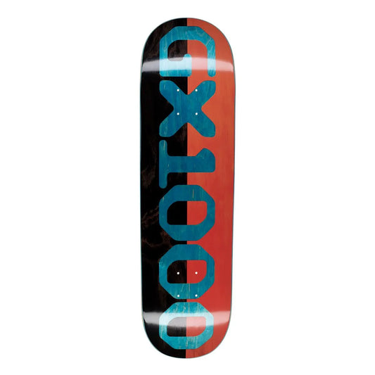 GX1000 - Split Veneer Black/Orange Deck - ARROW & BEAST