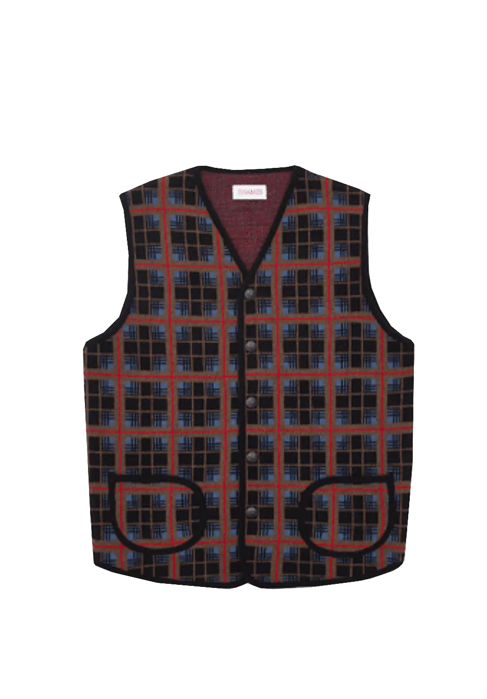 Thames Shooting Vest Brown