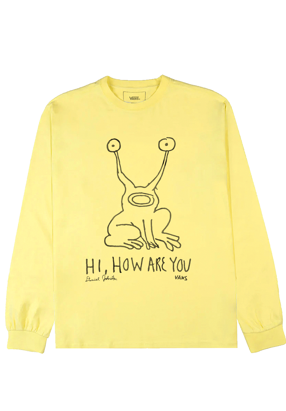 Vans Skate x Daniel Johnston LS Banana Peel ONLINE ONLY - ARROW & BEAST