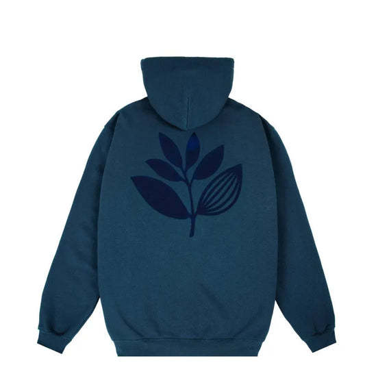 Magenta Skateboards Velvet Plant Hoodie Petrol - ARROW & BEAST
