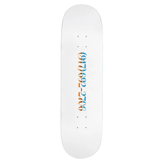 Call Me 917 Dialtone Wht Slick Deck - ARROW & BEAST